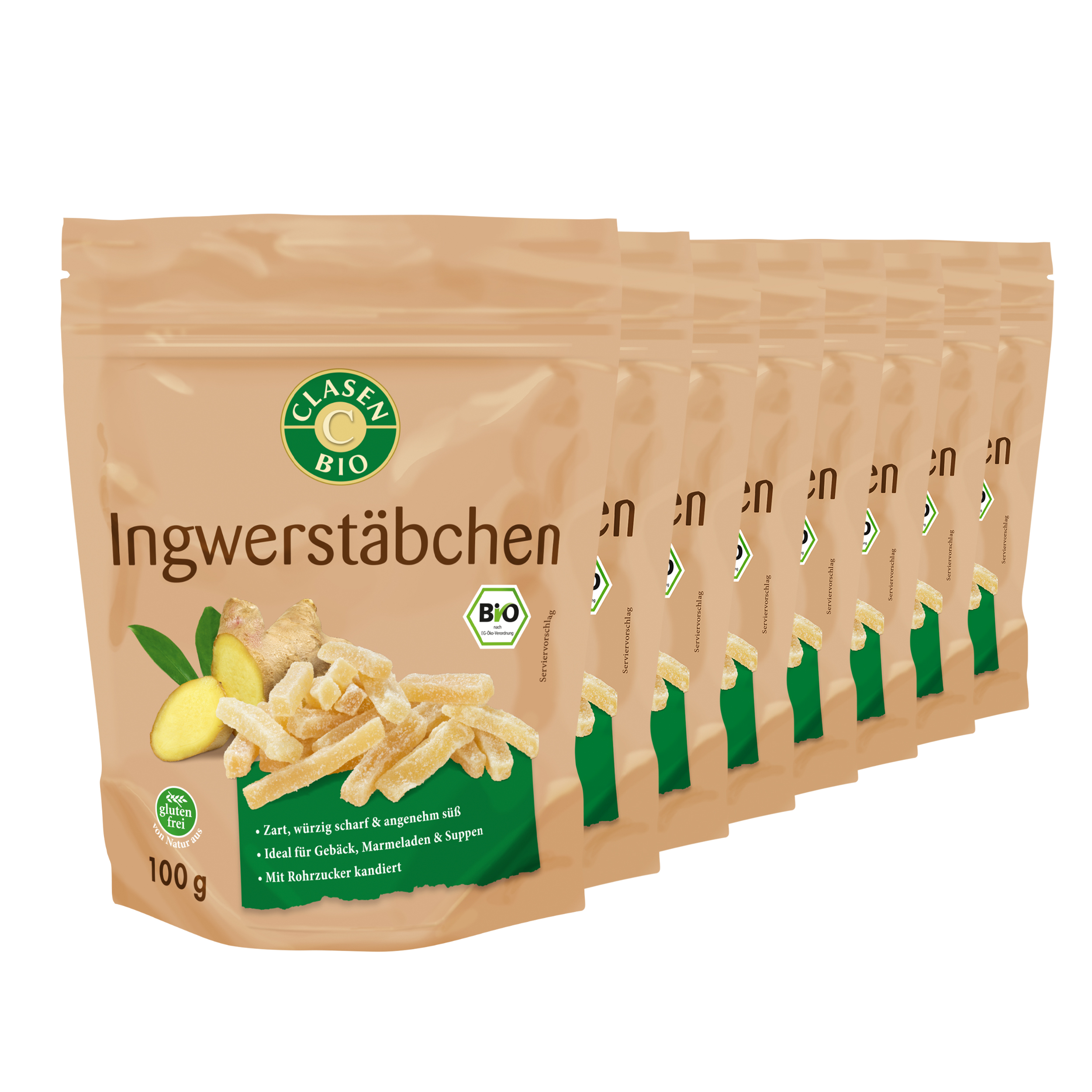 Bio Ingwerstäbchen