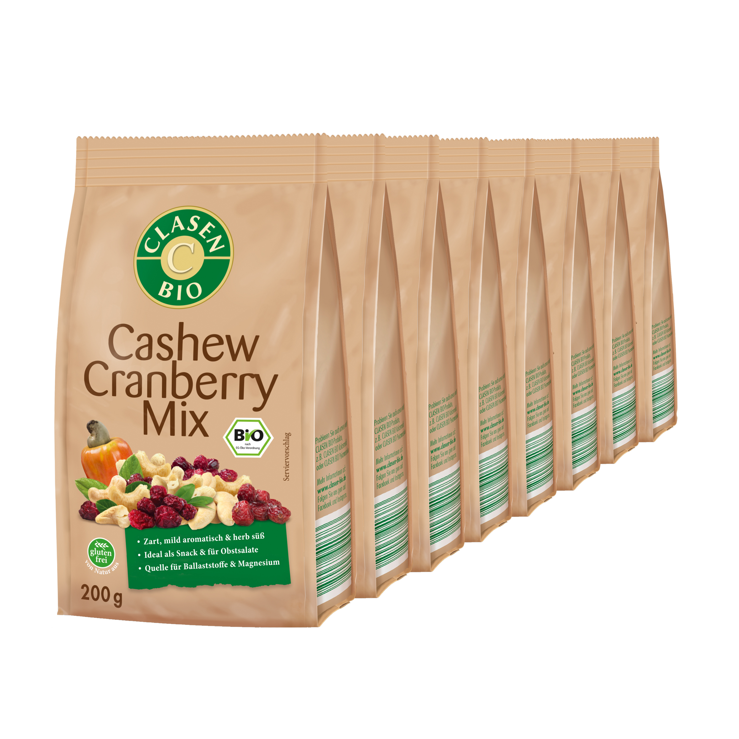 Bio Cashew-Cranberry-Mix