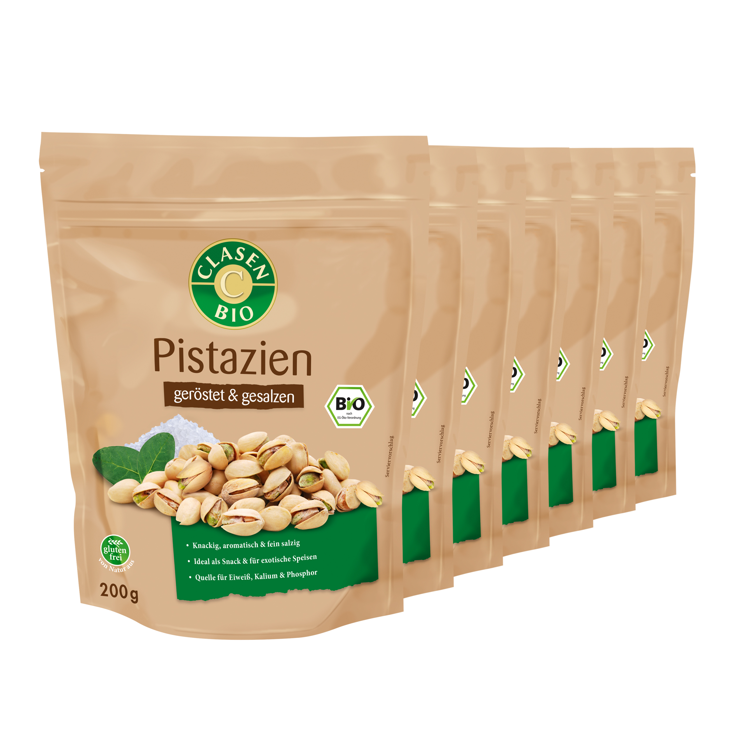 Bio Pistazien (geröstet und gesalzen)