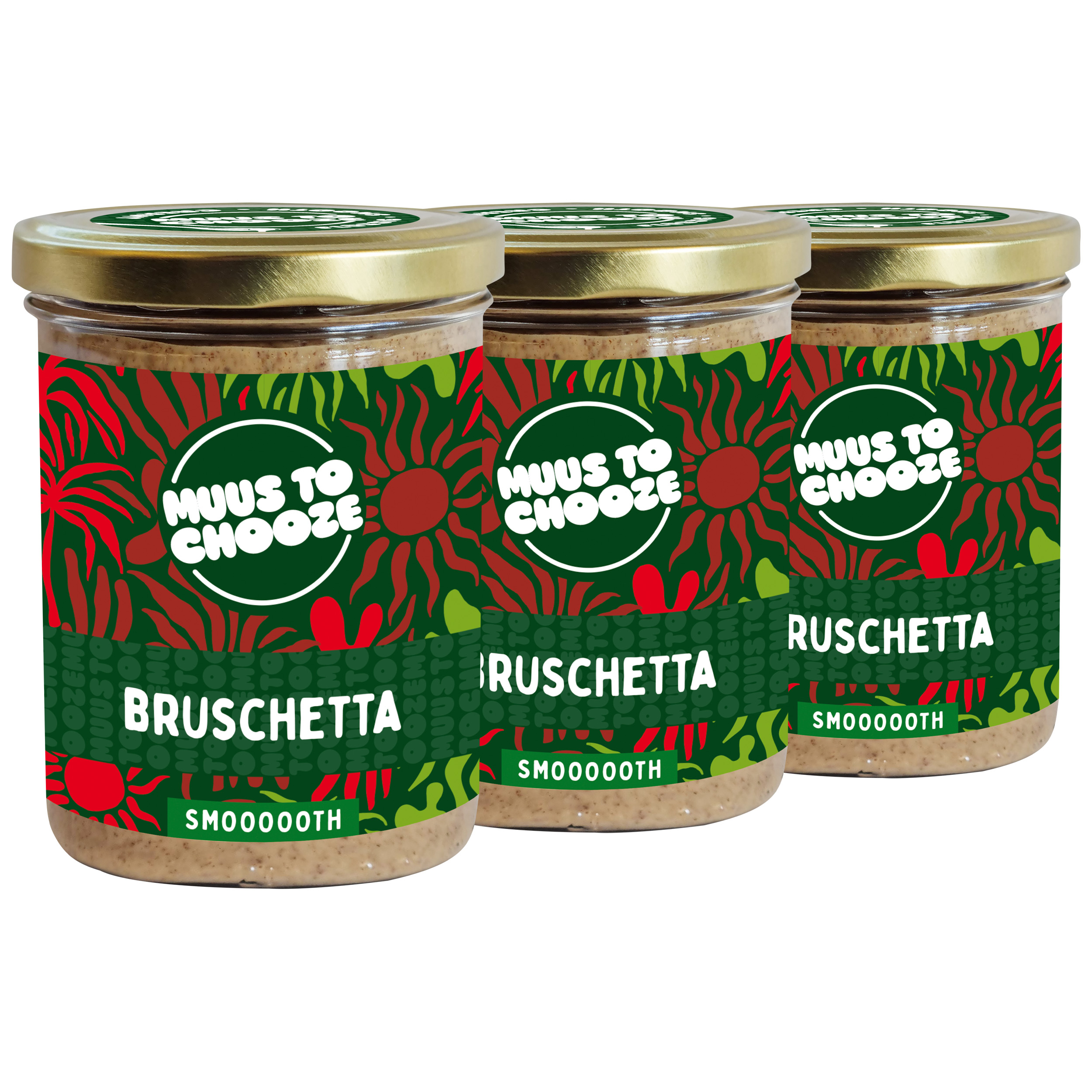 Bio Muus to chooze Bruschetta 