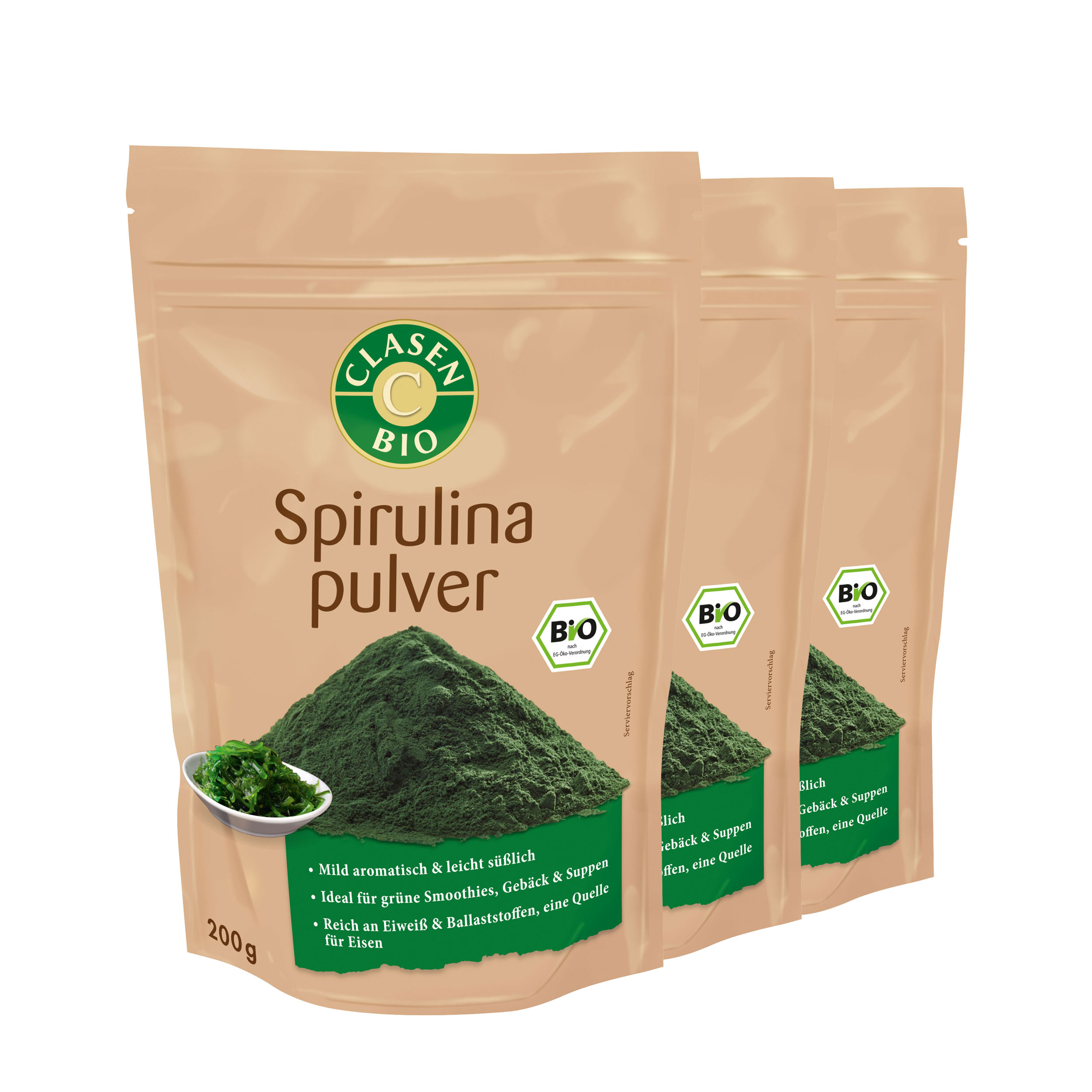 Bio Spirulinapulver 