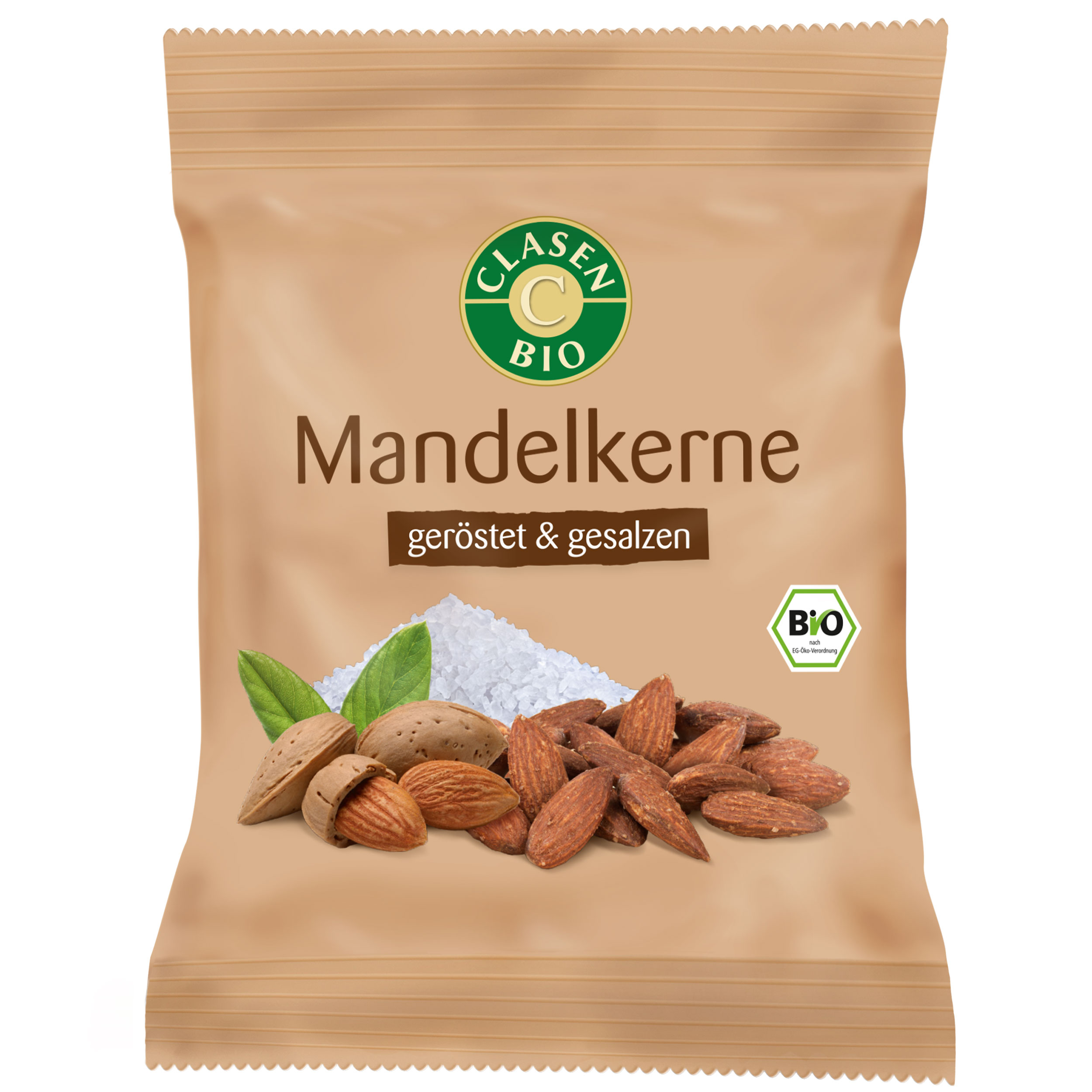 Bio Mandelkerne (geröstet und gesalzen) Snack Pack