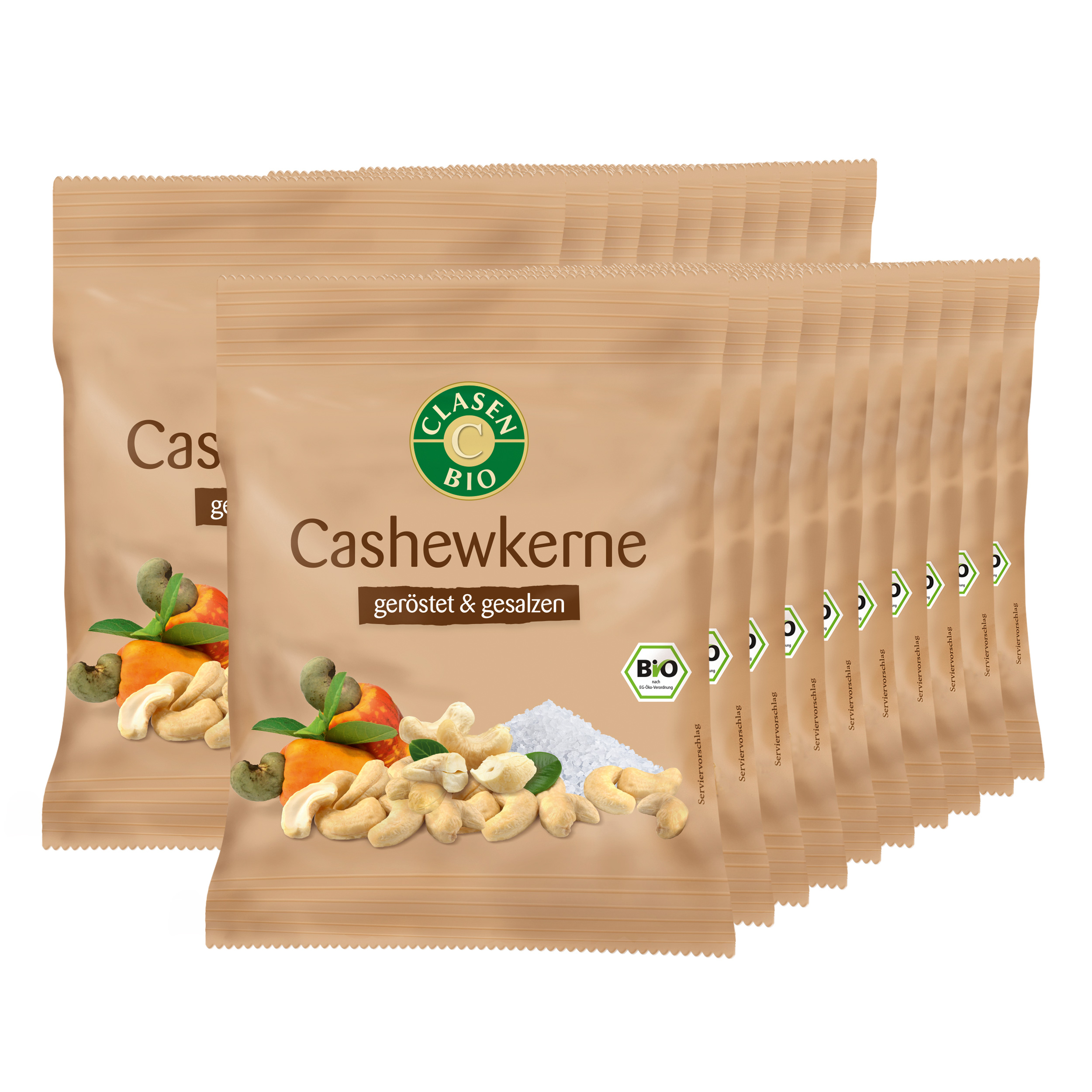 Bio Cashewkerne (geröstet und gesalzen)