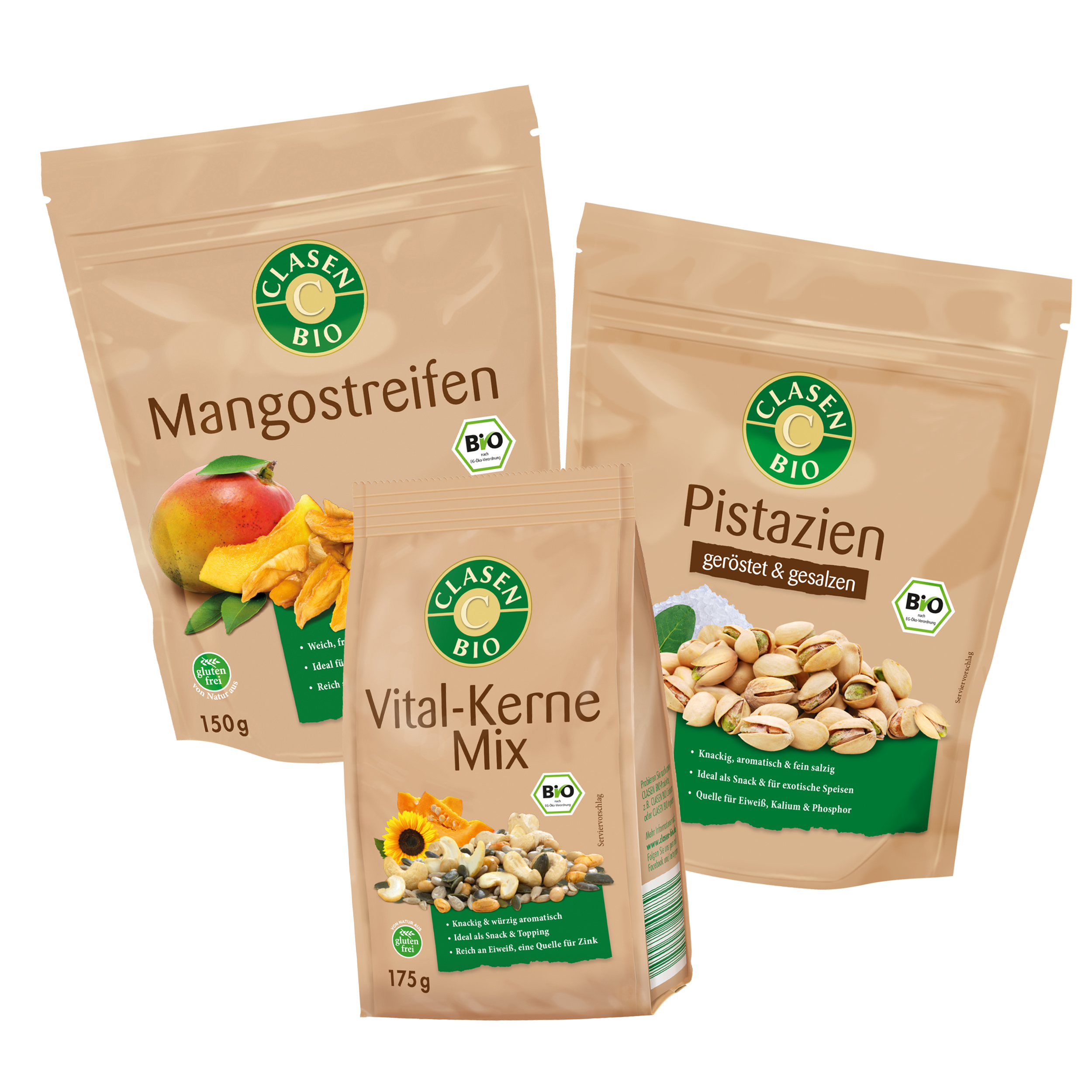 CLASEN BIO Snack-Probierpaket