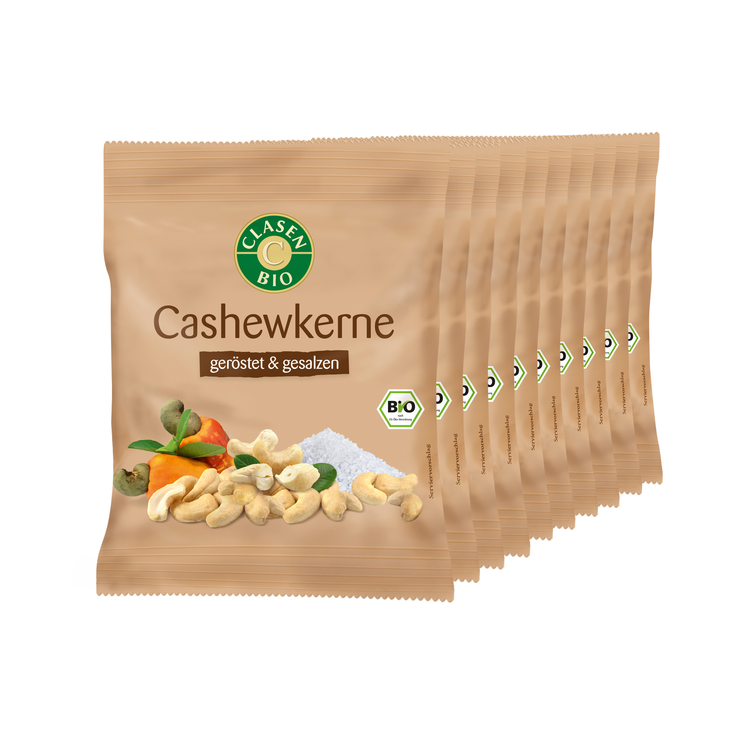 Bio Cashewkerne (geröstet und gesalzen)