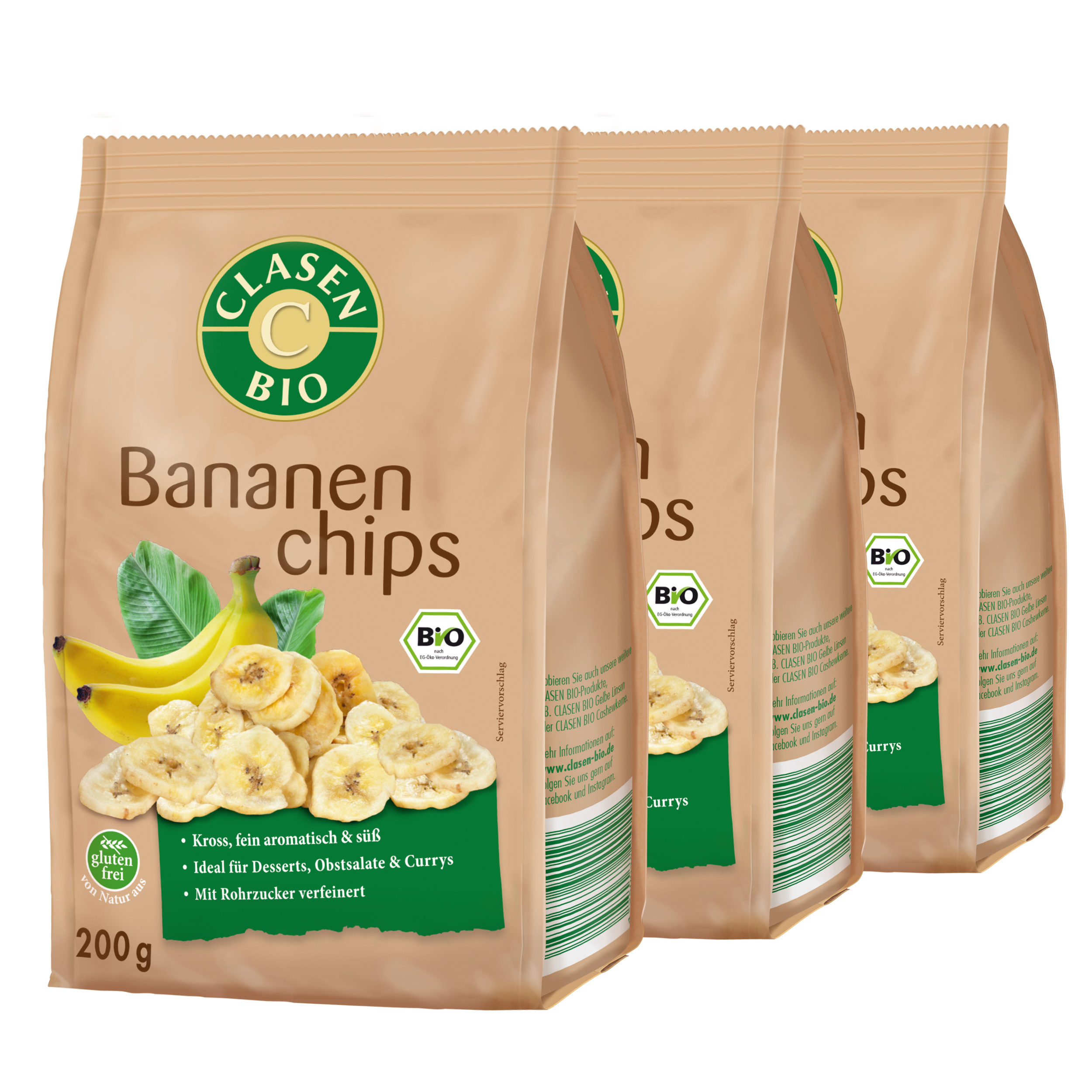 Bio Bananenchips